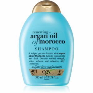 OGX Argan Oil Of Morocco megújító sampon a fénylő és selymes hajért 385 ml OGX