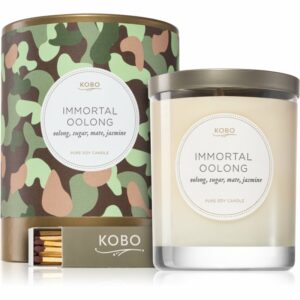 KOBO Camo Immortal Oolong illatos gyertya 312 g KOBO
