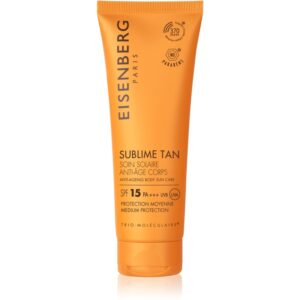 Eisenberg Sublime Tan Soin Solaire Anti-Âge Corps napkrém a testre ránctalanító hatással SPF 15 100 ml Eisenberg