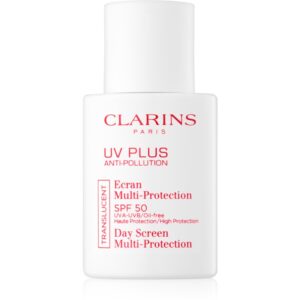 Clarins UV PLUS Anti-Pollution Day Screen Multi-Protection védő ápolás a káros napsugarakkal szemben SPF 50 30 ml Clarins