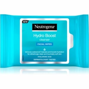 Neutrogena Hydro Boost® Face nedves tisztító törlőkendők az arcra 25 db Neutrogena