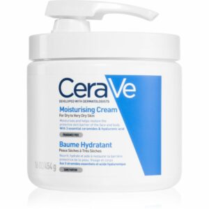 CeraVe Moisturizers hidratáló krém arcra és testre pumpás 454 g CeraVe