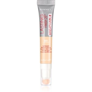 Rimmel Lasting Finish 25H Breathable tartós korrektor árnyalat 001 Light Ivory 7 ml Rimmel