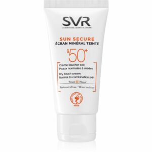 SVR Sun Secure tonizáló krém normális és vegyes bőrre ásványi anyagokból SPF 50+ 60 g SVR