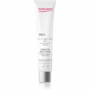 Topicrem MELA Corrective Night Cream éjszakai korrekciós krém a pigment foltok ellen 40 ml Topicrem