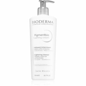 Bioderma Pigmentbio Foaming Cream tisztító krém a sötét foltok ellen 500 ml Bioderma