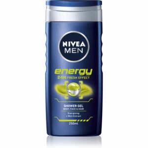 Nivea Men Energy tusfürdő gél arcra