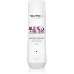 Goldwell Dualsenses Blondes & Highlights sampon szőke hajra semlegesíti a sárgás tónusokat 250 ml Goldwell