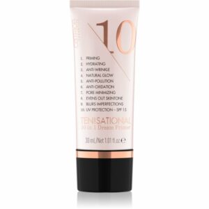 Catrice Ten!sational sminkalap a make-up alá SPF 15 árnyalat TEN!SATIONAL 10 IN 1 DREAM PRIMER 30 ml Catrice