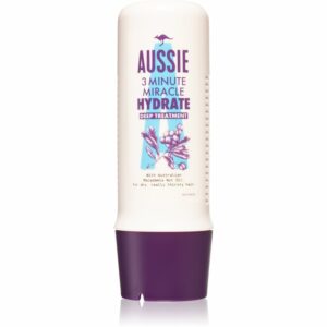 Aussie 3 Minute Miracle Hydrate 3 perces maszk száraz hajra 250 ml Aussie