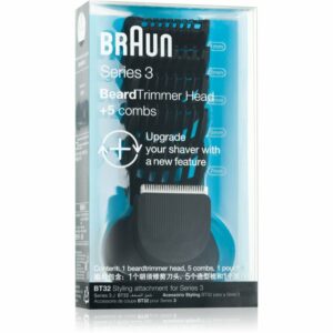 Braun Series 3 Shave&Style BT32 borotvafej +5 pótfej Braun
