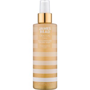 James Read Gradual Tan H2O Illuminating önbarnító permet testre 200 ml James Read