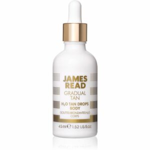 James Read Gradual Tan H2O Tan Drops önbarnító cseppek testre árnyalat Light/Medium 45 ml James Read