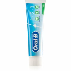 Oral B 1-2-3 fluoridos fogkrém 3 az 1-ben íz Mint 100 ml Oral B