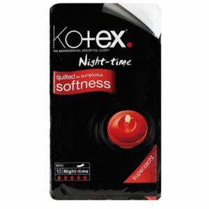 Kotex Night-time egészségügyi betétek 10 db Kotex