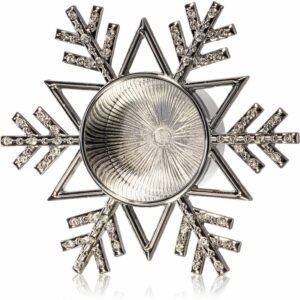 Yankee Candle Twinkling Snowflake gyertyatartó a tea gyertyához Yankee Candle