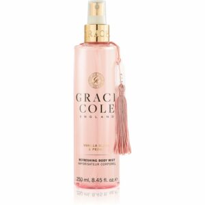 Grace Cole Vanilla Blush & Peony Frissítő permet testre 250 ml Grace Cole