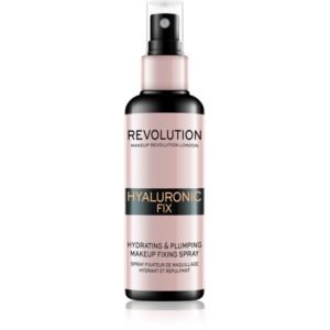 Makeup Revolution Hyaluronic Fix make-up fixáló spray hidratáló hatással 100 ml Makeup Revolution