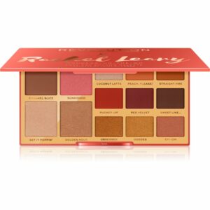 Makeup Revolution Rachel Leary Goddess On The Go paletta az arcra és a szemekre 4 x 2