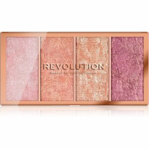 Makeup Revolution Vintage Lace arcpirosító paletta 4 x 5 g Makeup Revolution