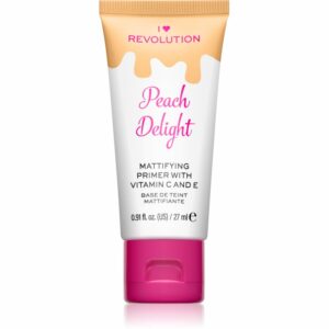 I Heart Revolution Delicious Primer Peach Delight Matt primer alapozó alá 27 ml I Heart Revolution