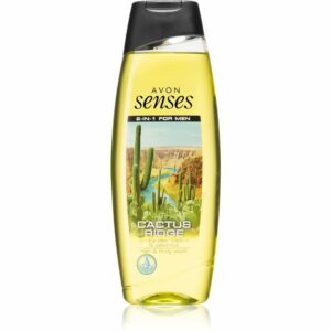 Avon Senses Cactus Ridge tusfürdő gél testre és hajra uraknak 500 ml Avon