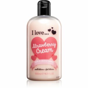 I love... Strawberry Cream tusoló és fürdő krém 500 ml I love...