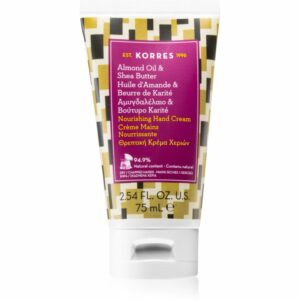 Korres Almond Oil & Shea Butter tápláló kézkrém 75 ml Korres