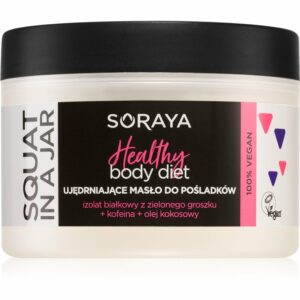 Soraya Healthy Body Diet Squat in a Jar feszesítő balzsam a fenékre és a csípőre 200 ml Soraya