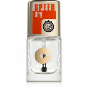 Delia Cosmetics Speed Dry körömlakk száradását gyorsító fedőlakk 11 ml Delia Cosmetics