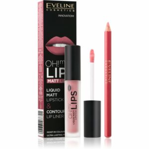Eveline Cosmetics OH! my LIPS kozmetika szett I. (matt hatásért) hölgyeknek Eveline Cosmetics