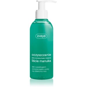 Ziaja Manuka Tree Purifying peeling tisztító gél a pórusok összehúzására 200 ml Ziaja