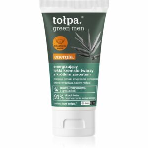 Tołpa Green Men könnyű krém az arcra és a szakállra 50 ml Tołpa