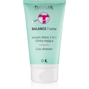 FlosLek Laboratorium Balance T-Zone tisztító emulzió és maszk kombinált bőrre 125 ml FlosLek Laboratorium