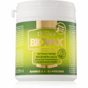 L’biotica Biovax Bamboo & Avocado Oil regeneráló maszk hajra 250 ml L’biotica