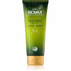 L’biotica Biovax Bamboo & Avocado Oil expressz regeneráló kondicionáló a károsult hajra 200 ml L’biotica