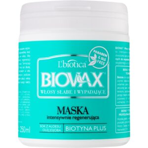 L’biotica Biovax Falling Hair erősítő maszk hajhullás ellen 250 ml L’biotica