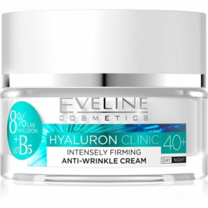 Eveline Cosmetics Hyaluron Clinic intenzíven feszesítő nappali és éjszakai krém 40+ 50 ml Eveline Cosmetics