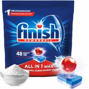 Finish All in 1 Max Soda mosogatógép tabletták 48 db Finish