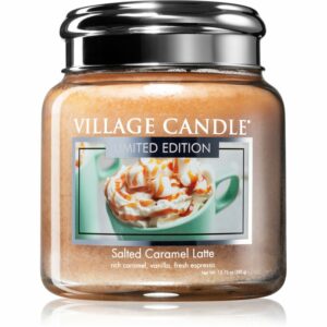 Village Candle Salted Caramel Latte illatos gyertya 390 g Village Candle