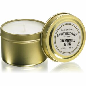 Paddywax Apothecary Chamomile & Fig illatos gyertya alumínium dobozban 56 g Paddywax