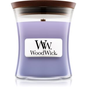 Woodwick Lilac illatos gyertya fa kanóccal 85 g Woodwick