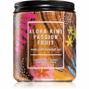 Bath & Body Works Aloha Kiwi Passionfruit illatos gyertya 198 g Bath & Body Works