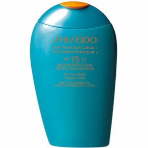 Shiseido Sun Care Sun Protection Lotion naptej arca és testre SPF 15 150 ml Shiseido