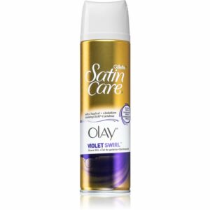 Gillette Satin Care Olay Violet Swirl borotválkozási gél hölgyeknek 200 ml Gillette