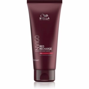 Wella Professionals Invigo Red Recharge hajszínélénkítő kondicionáló vörös hajra árnyalat Red 200 ml Wella Professionals
