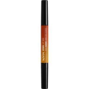 NYX Professional Makeup Ombre Lip Duo rúzs + szájceruza árnyalat 05 Peaches & Cream 0