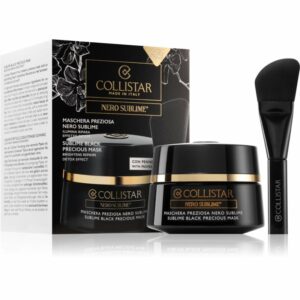 Collistar Nero Sublime® Sublime Black Precious Mask regeneráló és méregtelenítő maszk 50 ml Collistar