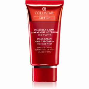 Collistar Lift HD Mask-Cream Night Recovery regeneráló éjszakai ápolás a bőr feszességének megújítására 50 ml Collistar