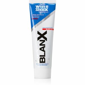 BlanX White Shock fehérítő fogkrém a ragyogó mosolyért 75 ml BlanX